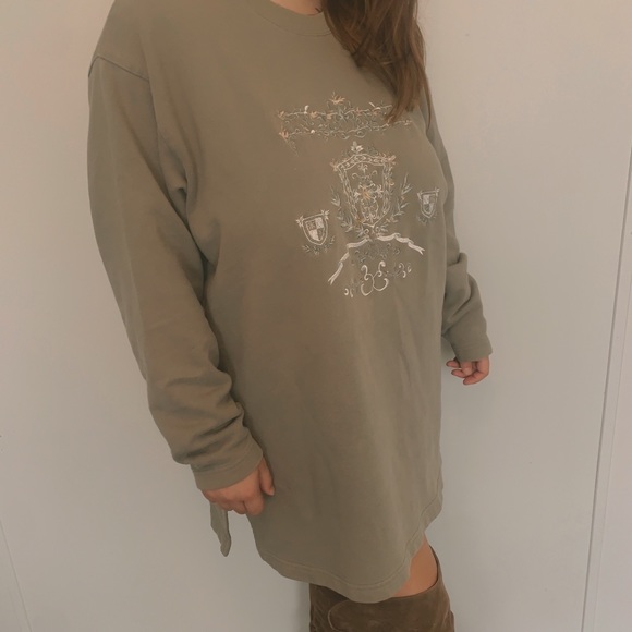 Oversized Vintage Crewneck with cool embroidery - Picture 4 of 5